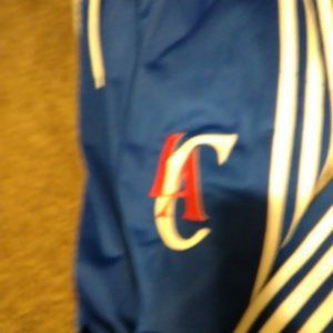 Adidas authentic NBA Los Angeles Clippers pants.
